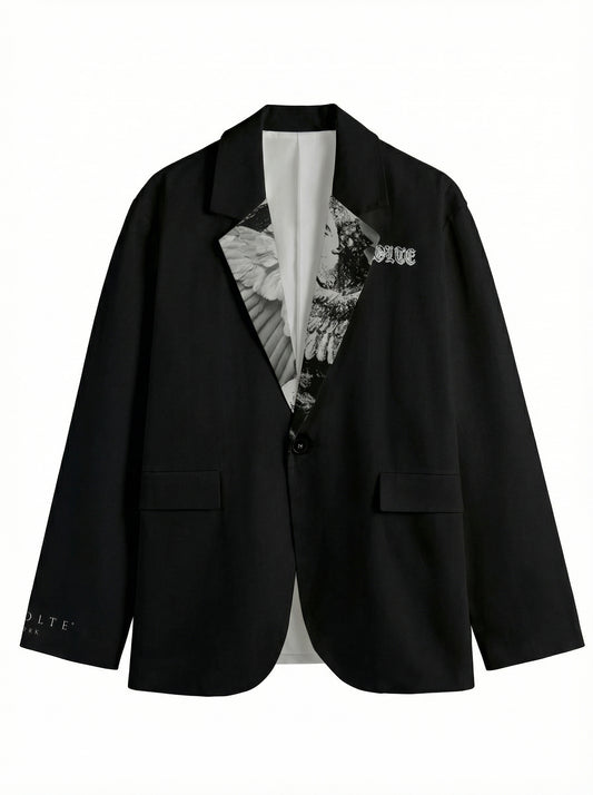 Blazer black angels snakes - PIA BOLTE® COUTURE