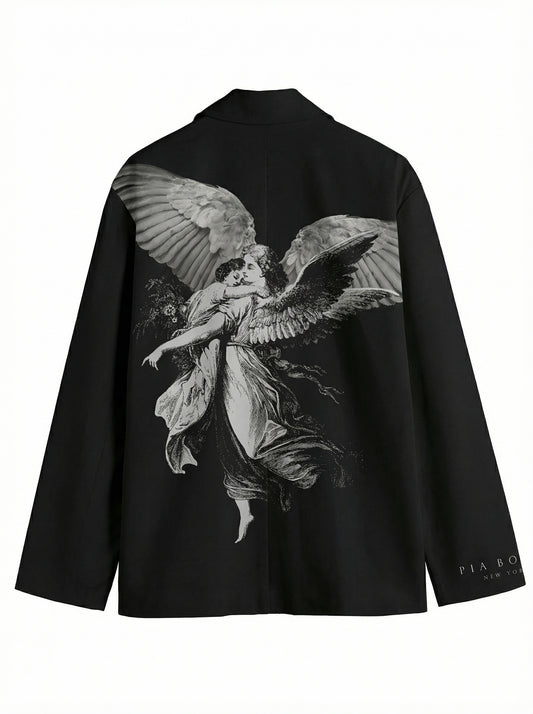 Blazer black angels snakes - PIA BOLTE® COUTURE