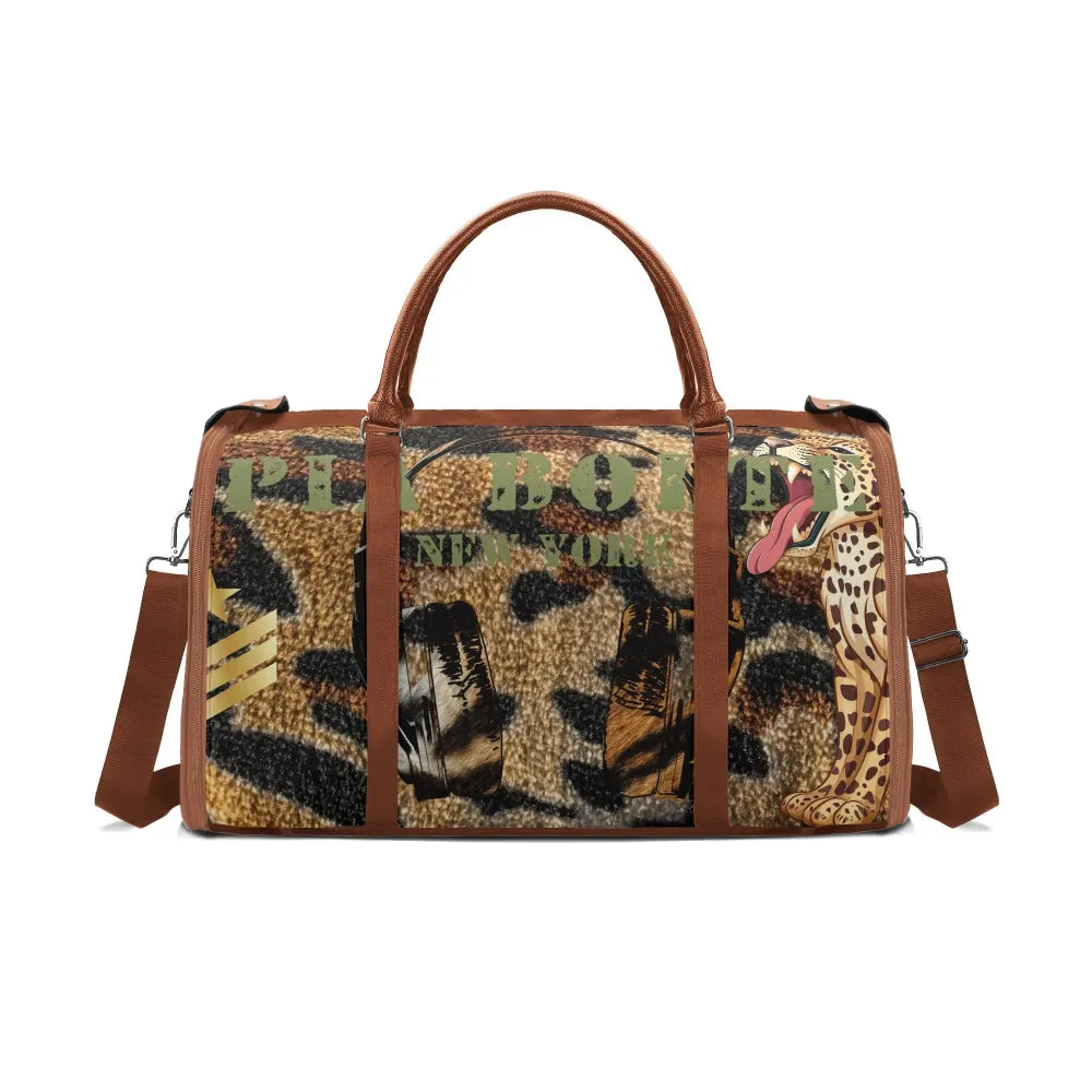PIA BOLTE® Tasche - Leopard New York leather brown - PIA BOLTE® COUTURE