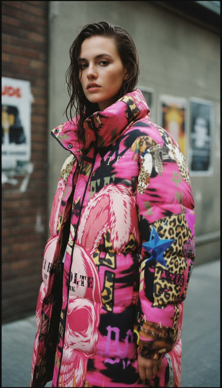 PIA BOLTE® Mantel - Pink Winter