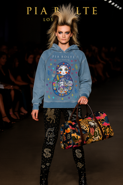 PIA BOLTE® Hoodie - Hologram Matroschka