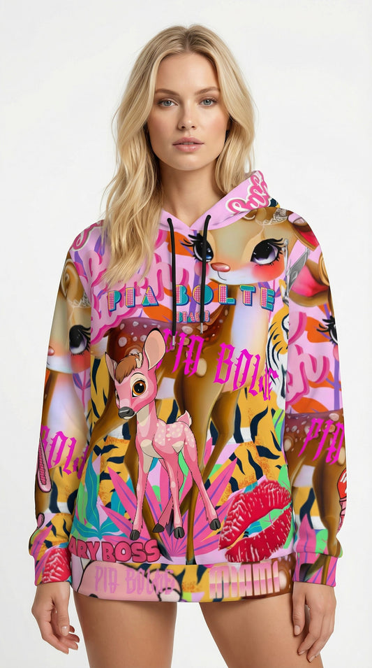 Pullover Hoodie sweet Bambii kiss👌👌👌