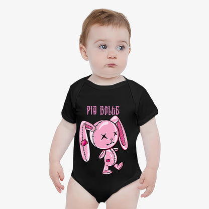 Baby Short-Sleeve pink bunny ᴸᴵᴹᴵᵀᴱᴰ