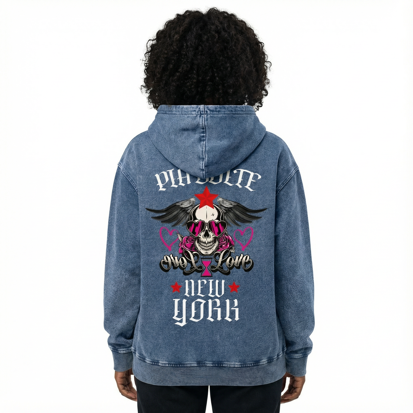 PIA BOLTE® Hoodie - New York Jeans Style