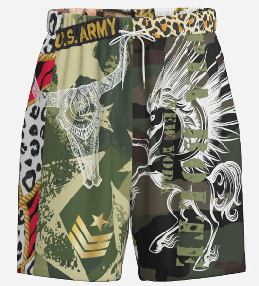 PIA BOLTE® Savage Skull Swim Shorts