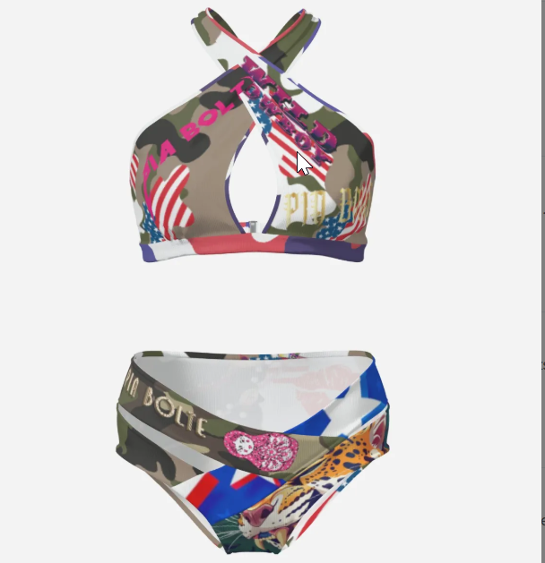 PIA BOLTE® Rebel Kiss Bikini Camo Edition