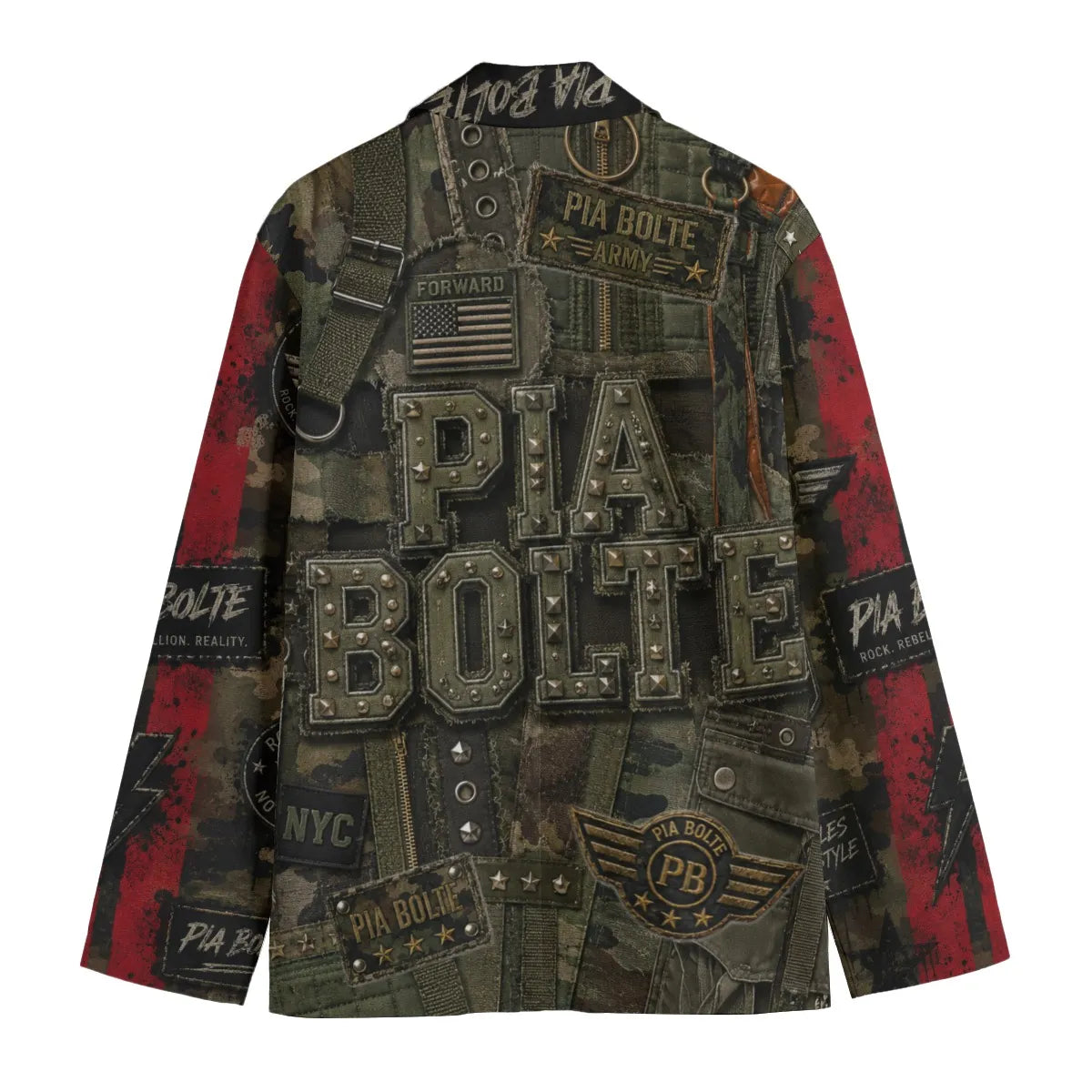 PIA BOLTE® Blazer ARMY LOVE