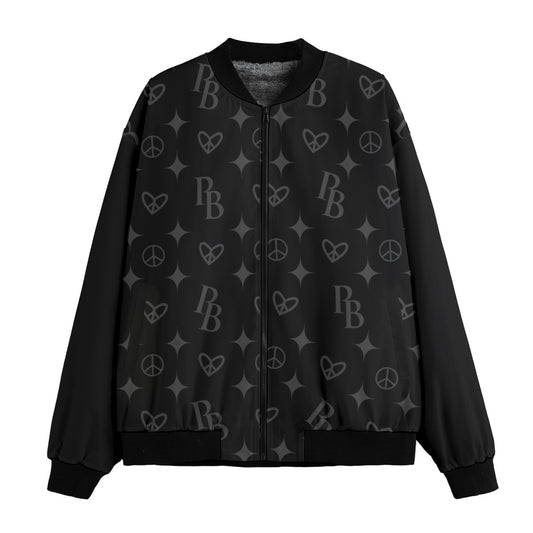 Bomberjacket Black & White Matroschka Style PB Hologram