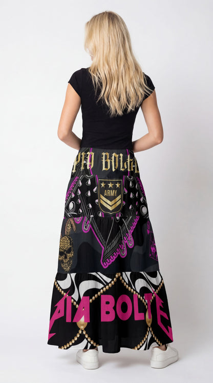 ROCK purple skull - PIA BOLTE® COUTURE