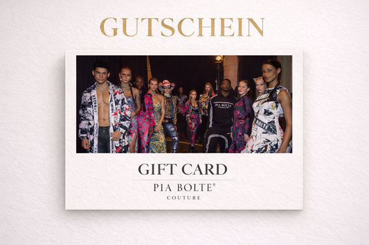 Pia Bolte Couture Gutschein - Digitaler Download - PIA BOLTE® COUTURE