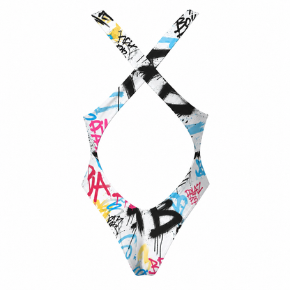 PIA BOLTE® Graffiti Swimsuit – Street Art Edition