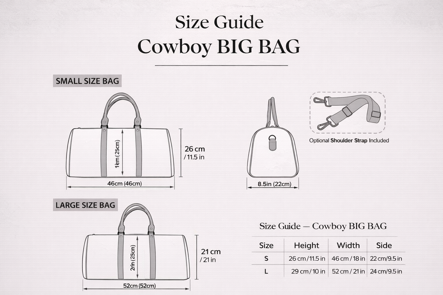 Cowboy BIG BAG – Rockstar Rodeo Duffle