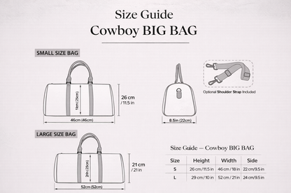 Cowboy BIG BAG – Rockstar Rodeo Duffle