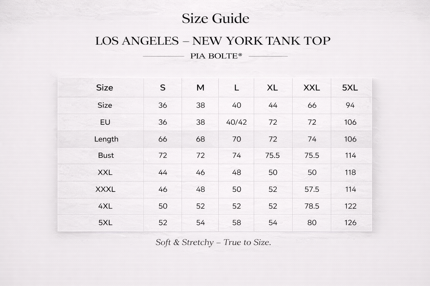 Los Angeles × New York Rockstar Tank Top – PIA BOLTE®