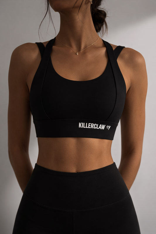 KILLERCLAW® Cross Back Sculpt Sports Bra