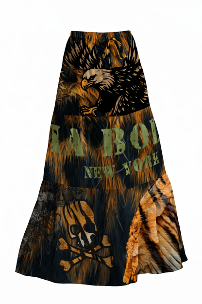 PIA BOLTE® Predator Maxi Skirt – Savage Luxury Edition