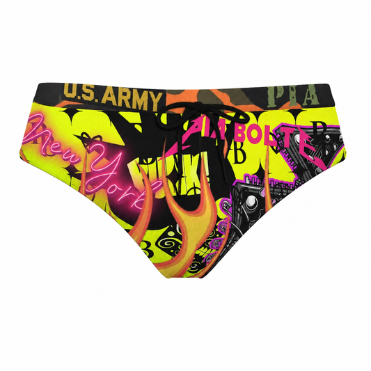 PIA BOLTE® Swim Badehose – Eagle Fire Edition