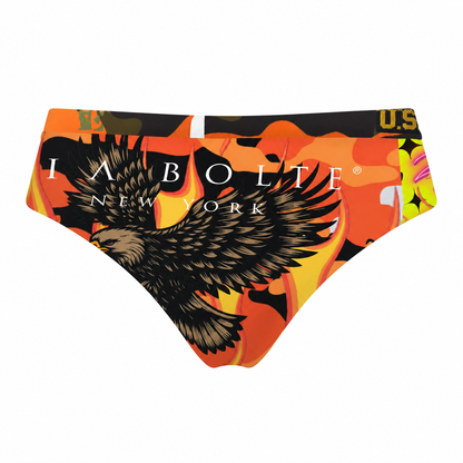 PIA BOLTE® Swim Badehose – Eagle Fire Edition