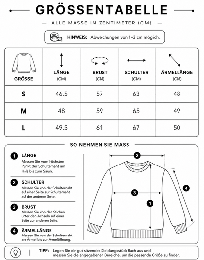 KILLERCLAW® TRY HARD EVERYDAY – Cropped Sweatshirt