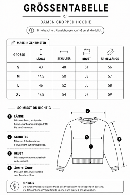 KILLERCLAW® Cropped Hoodie – Make It Happen