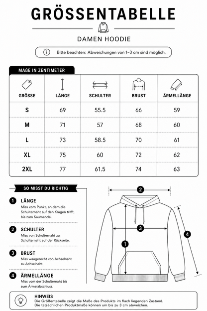 PIA BOLTE® Vintage Hoodie – Dark Bunny Edition