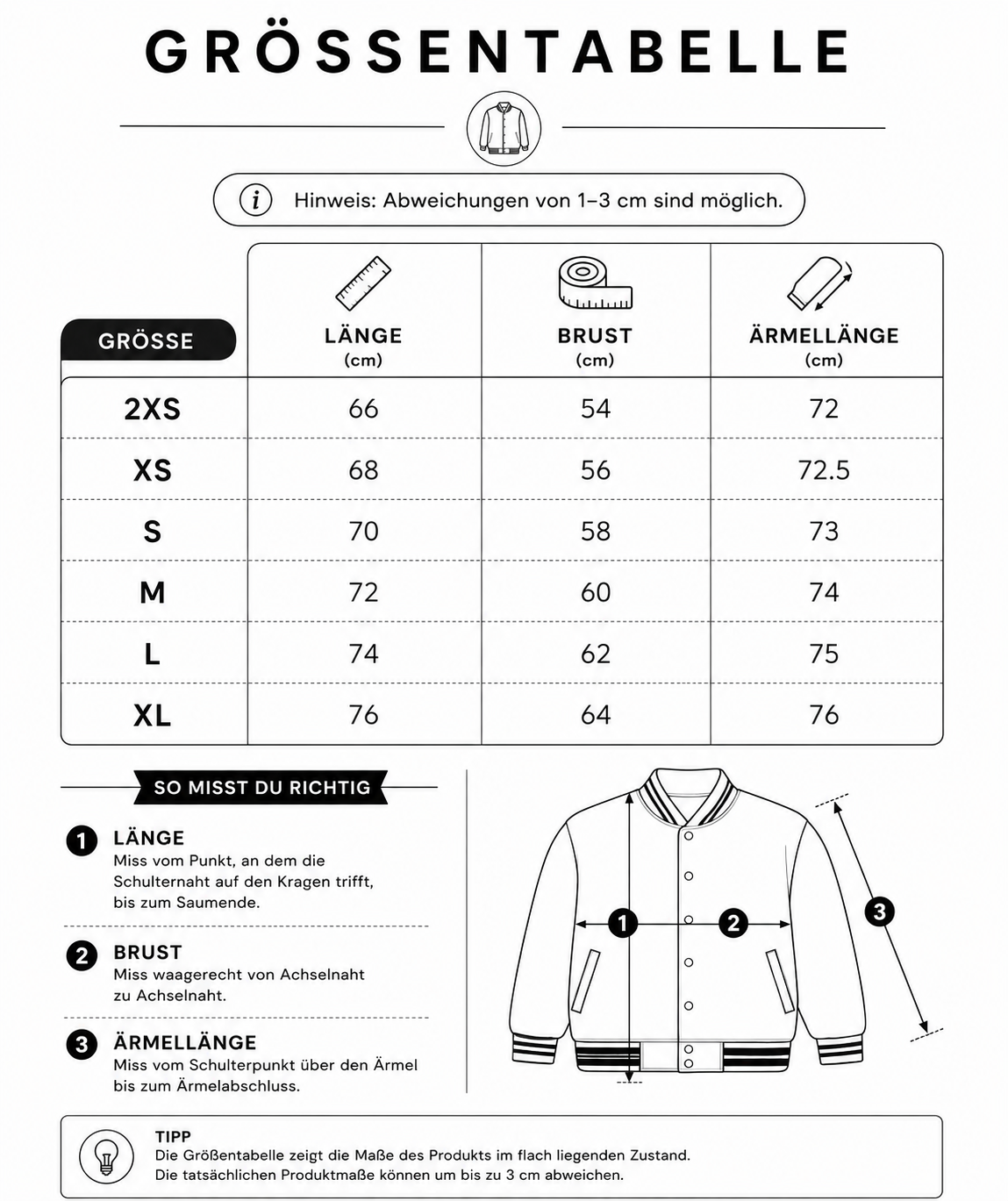 PIA BOLTE® College-Jacke - Unicorn Cuteness - PIA BOLTE® COUTURE
