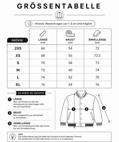 PIA BOLTE® College-Jacke - Unicorn Cuteness - PIA BOLTE® COUTURE