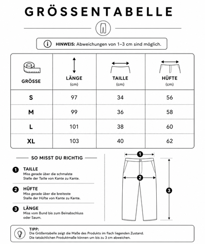 PIA BOLTE® SWEATPANTS Jeans– Snow Wash Wild NYC