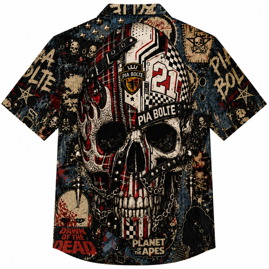 PIA BOLTE® Men Urban Graffiti Resort Shirt
