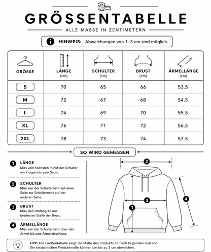 Hoodie LOVE (unisex) - PIA BOLTE® COUTURE