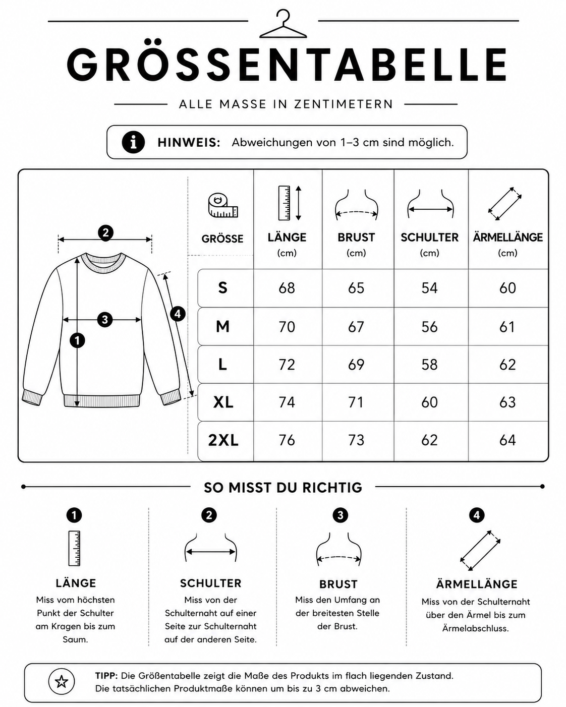 Sweatshirt LA beige pink SKULL - PIA BOLTE® COUTURE