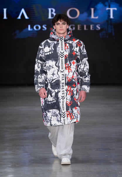 PIA BOLTE® Mantel – Black and White Death 👌👌👌