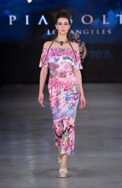 PIA BOLTE® Kleid - Barbieee Marnali Art