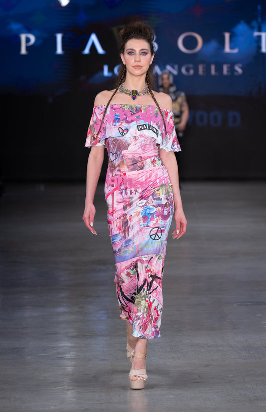 PIA BOLTE® Kleid - Barbieee Marnali Art