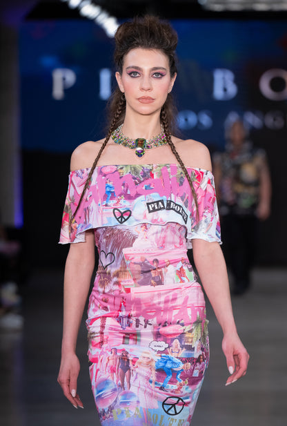 PIA BOLTE® Kleid - Barbieee Marnali Art