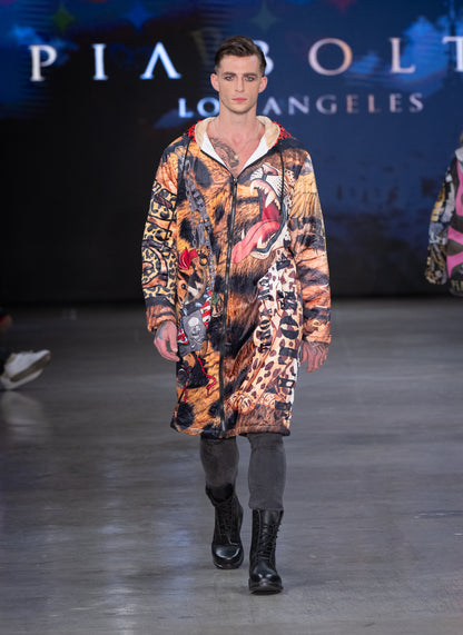 PIA BOLTE® Mantel - Leo Teddy unisex