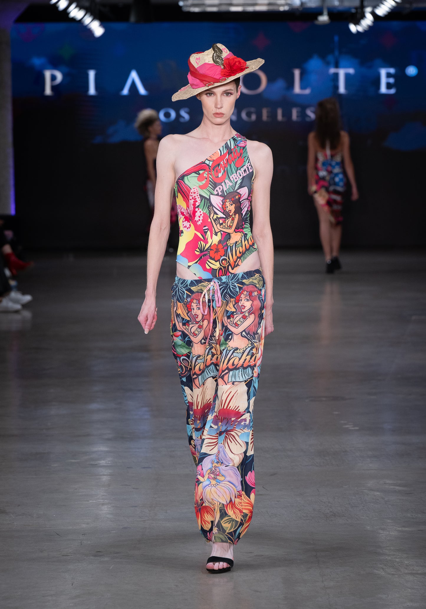 PIA BOLTE® One-Shoulder Bodysuit or Swimsuit - Peace and Love in Hawaii