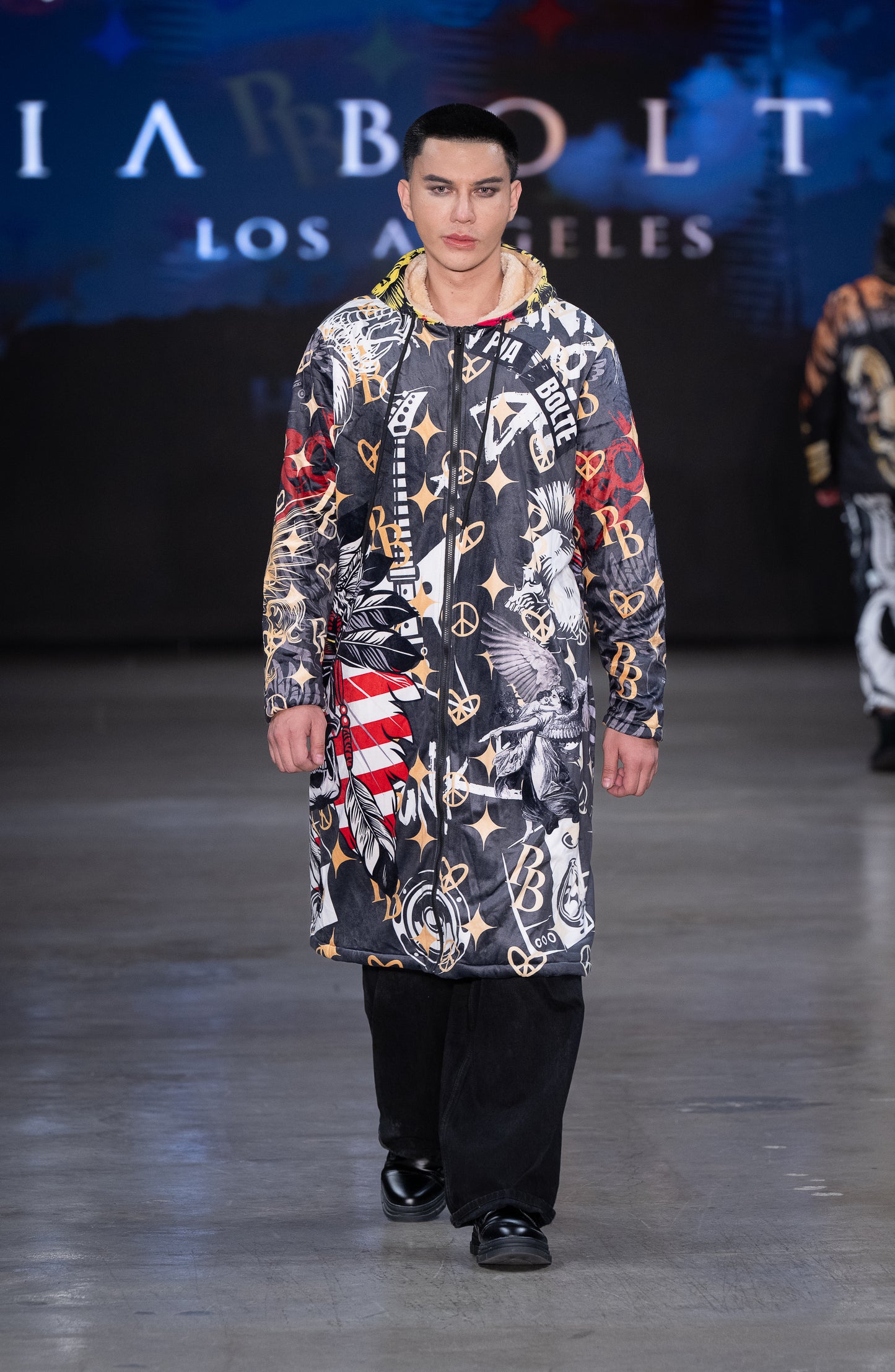 PIA BOLTE® Mantel - Punky US Skull