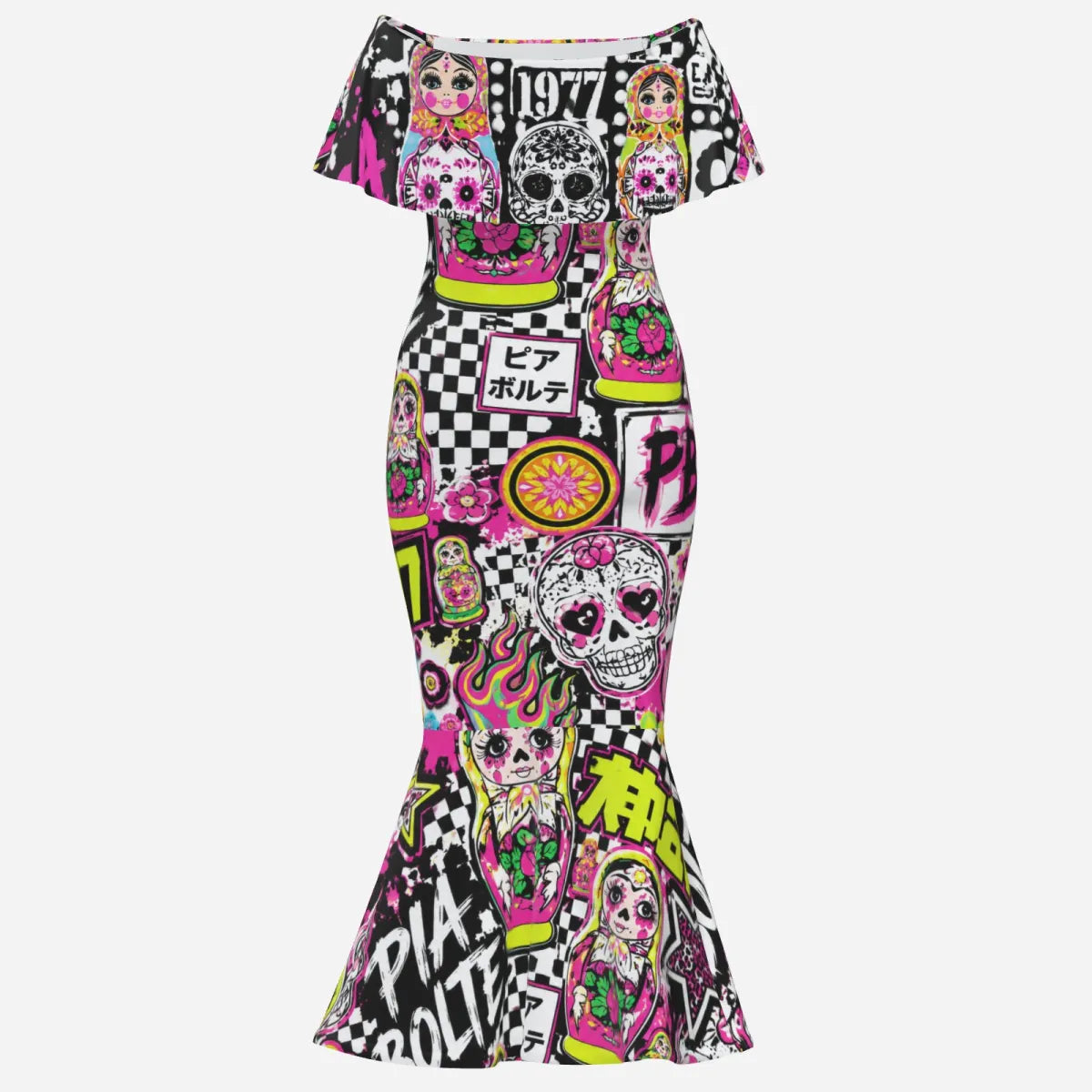PIA BOLTE® Dress SUGAR SKULL FIESTA