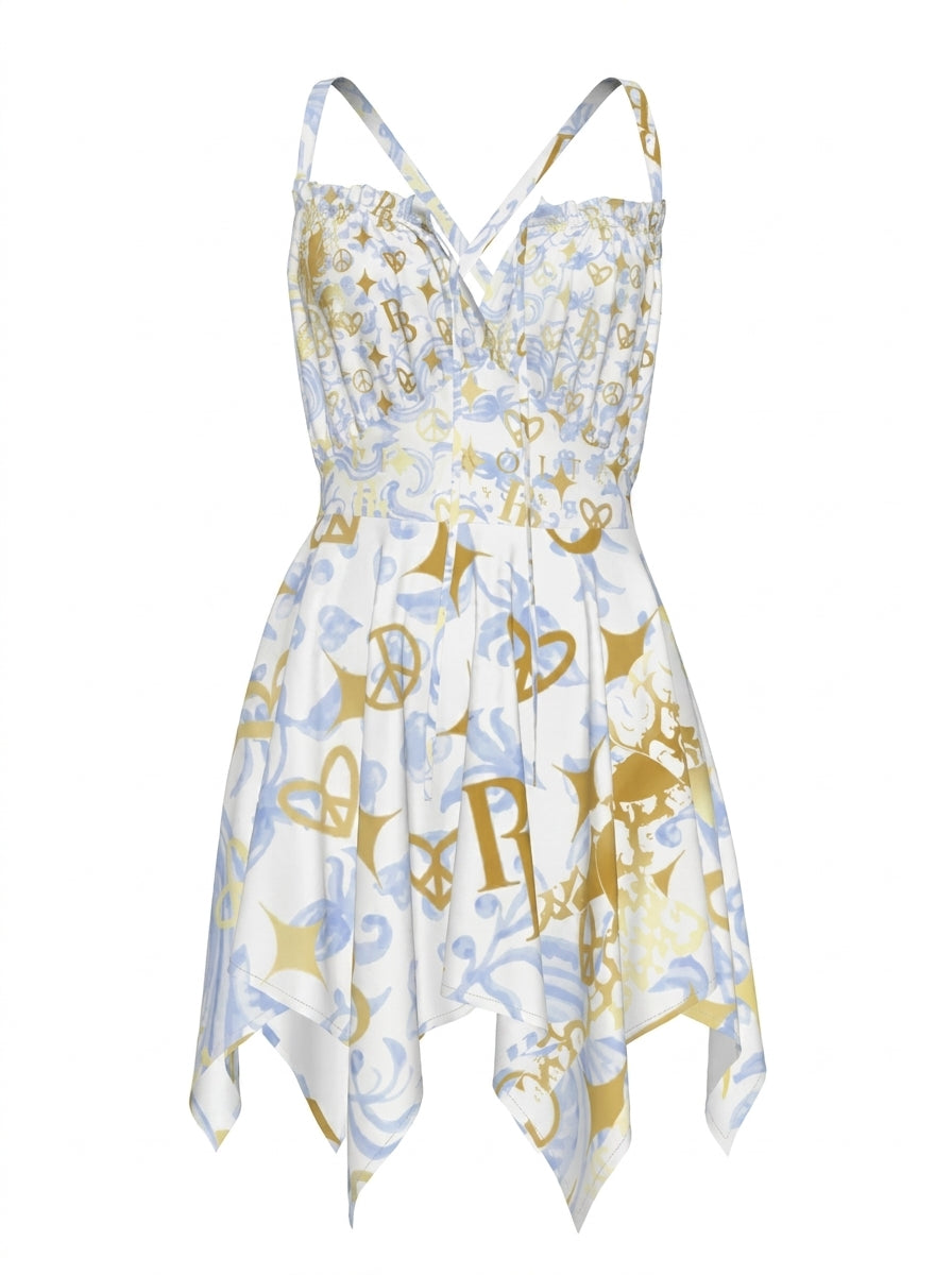 PIA BOLTE® Kleid - Delft Summer PB ᴸᴵᴹᴵᵀᴱᴰ - PIA BOLTE® COUTURE
