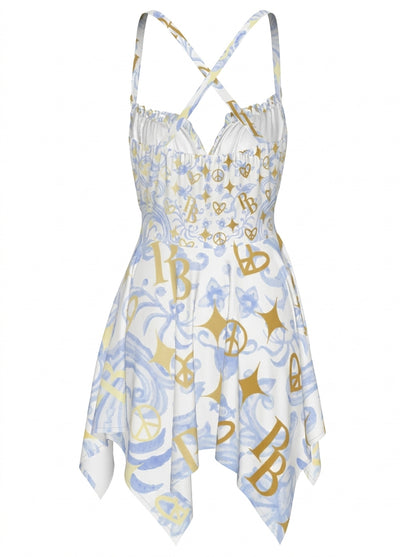 PIA BOLTE® Kleid - Delft Summer PB ᴸᴵᴹᴵᵀᴱᴰ - PIA BOLTE® COUTURE