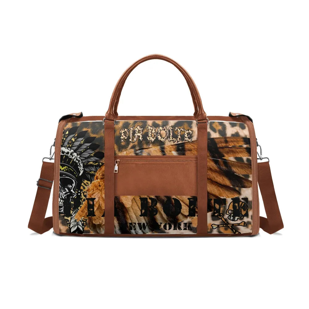 PIA BOLTE® Tasche - Leopard New York leather brown - PIA BOLTE® COUTURE