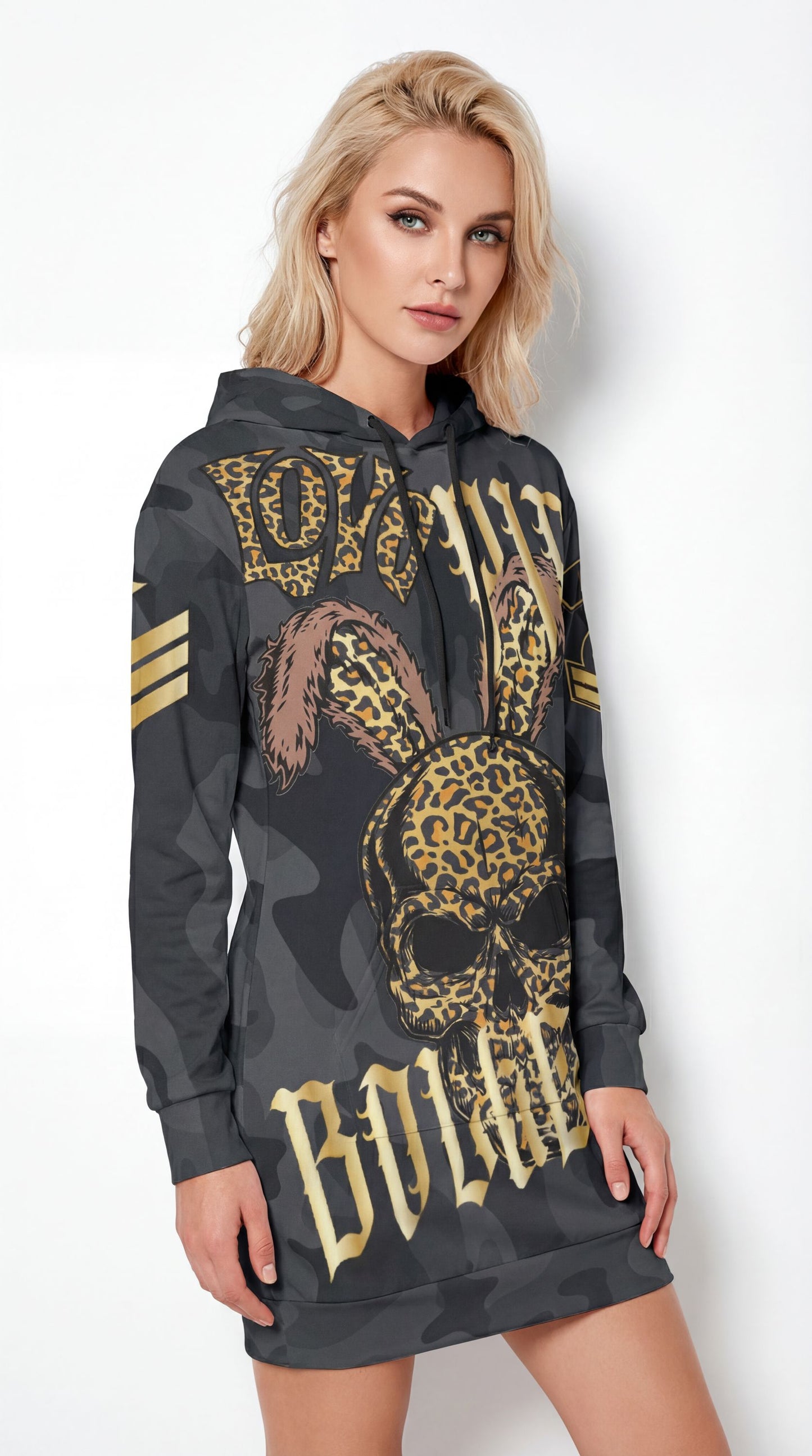 Hoodie long camouflage Players