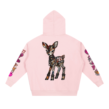 PIA BOLTE® REBEL FAWN OVERSIZED HOODIE