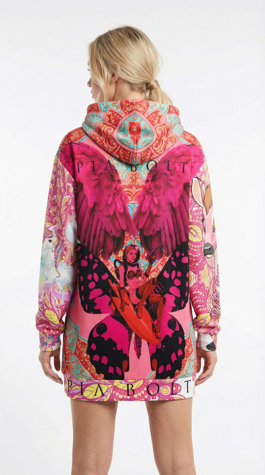 PIA BOLTE® Hoodie - New York wings butterfly