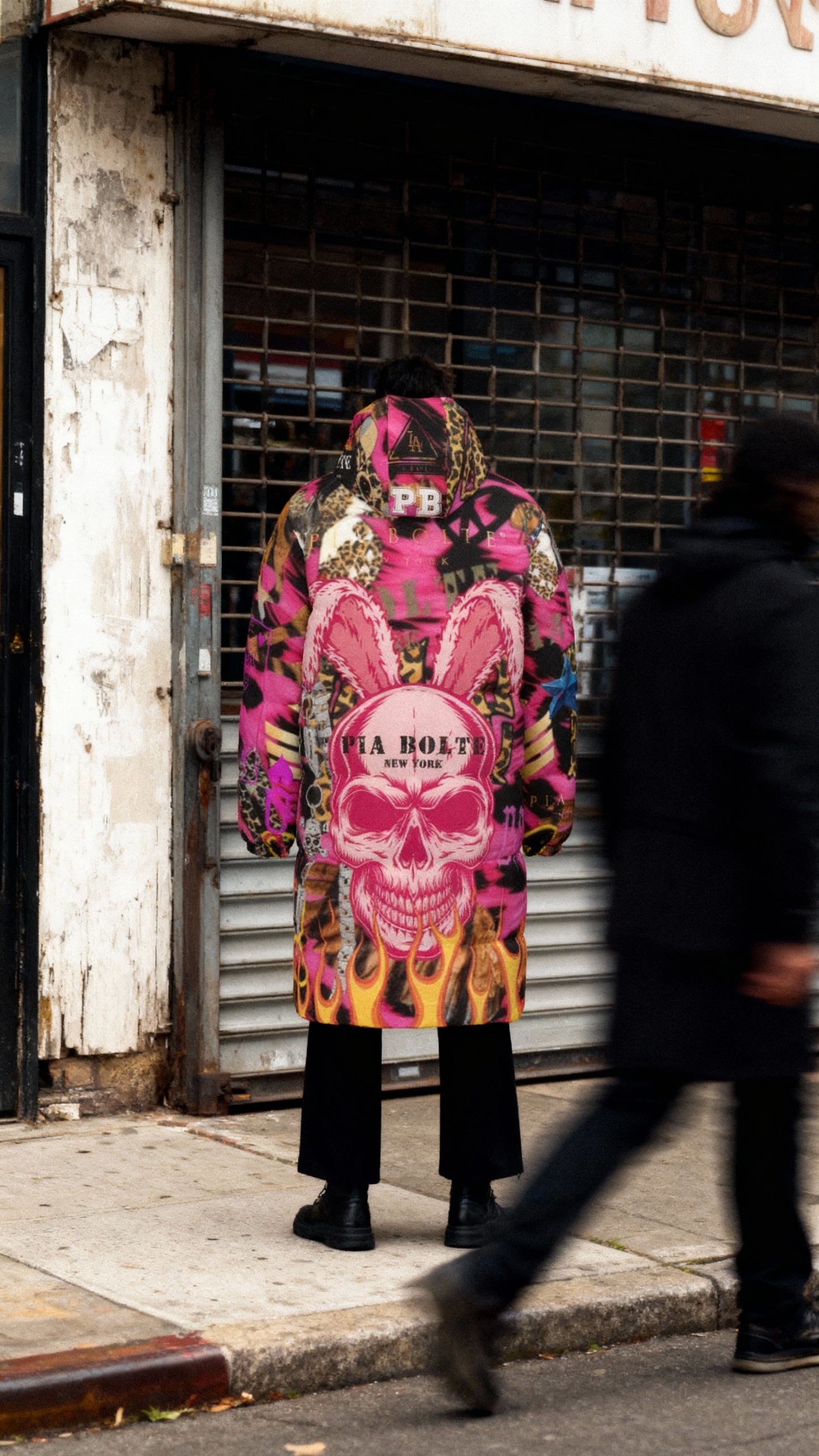 PIA BOLTE® Mantel - Pink Winter