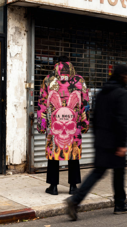 PIA BOLTE® Mantel - Pink Winter