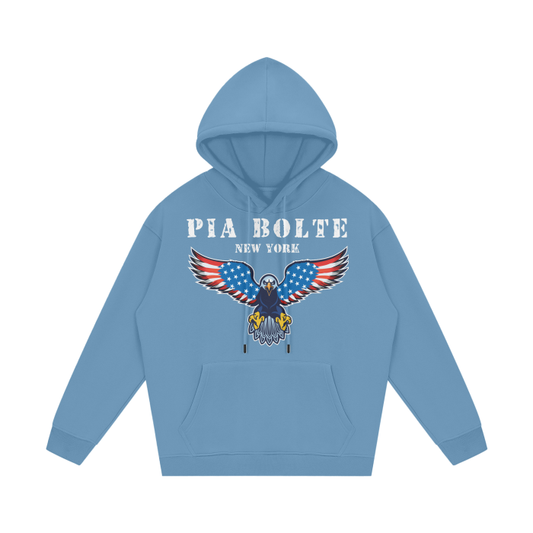 FLEECE Hoodie blue eagle chief indiana skull (unisex) ᴸᴵᴹᴵᵀᴱᴰ