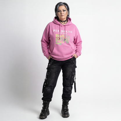 PIA BOLTE® Hoodie - pink LOVE chief indiana skull (unisex)