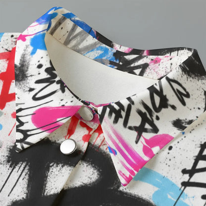 PIA BOLTE® Graffiti PB Cropped Blusen Jacket